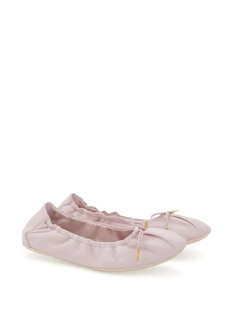 Ferragamo bow-detailing ballerina shoes - Pink - zdjęcie produktu nr 2