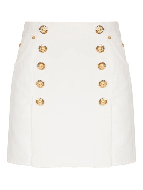 Balmain canvas skirt - White - zdjęcie produktu nr 1