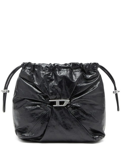 Diesel Scrunch-D bucket bag - Black - zdjęcie produktu nr 1