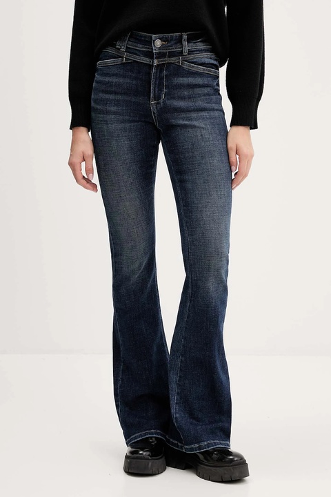 Desigual jeansy FLAIRY damskie high waist 25WWDD09 - zdjęcie produktu nr 2