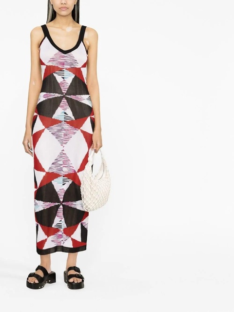 Missoni intarsia-knit maxi dress - White - zdjęcie produktu nr 2