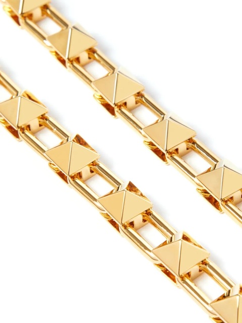 Valentino Garavani Rockstud chain-link necklace - Gold - zdjęcie produktu nr 2