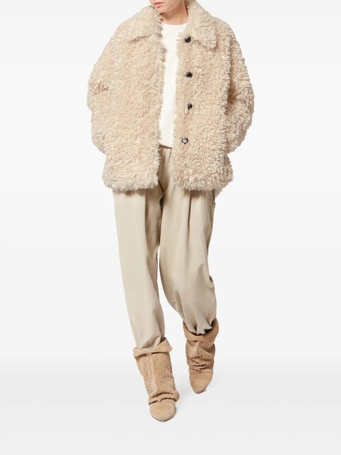 MARANT ÉTOILE Tarvey buttoned jacket - Neutrals - zdjęcie produktu nr 2