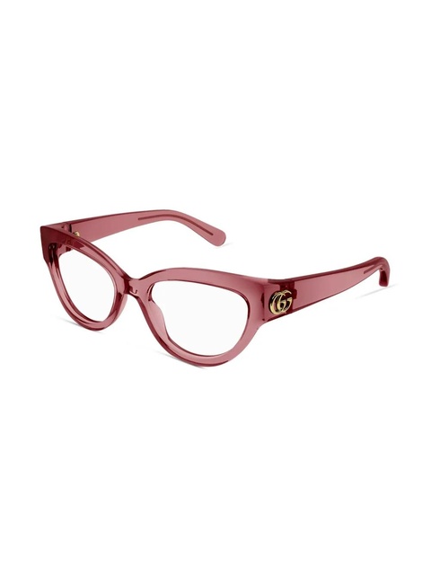 Gucci Eyewear cat-eye glasses - Red - zdjęcie produktu nr 2