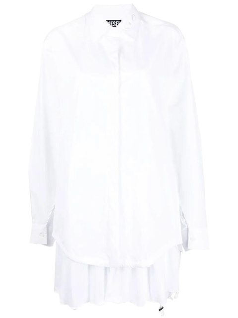 Diesel extra-fabric-detail shirt - White - zdjęcie produktu nr 1