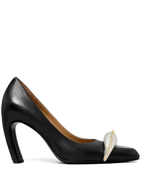 Tory Burch 90mm pierced XL pumps - Black - zdjęcie produktu nr 1