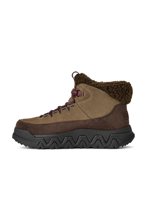 UGG śniegowce skórzane Terretrail Cozy Lace kolor brązowy 1158210.DDC - zdjęcie produktu nr 2