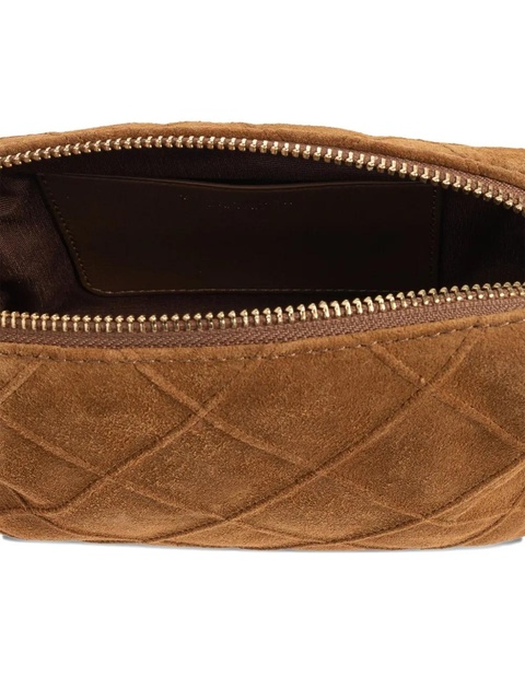 Tory Burch quilted-motif chain crossbody Bag - Brown - zdjęcie produktu nr 2