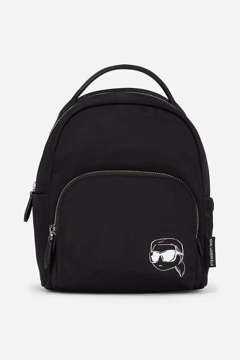 Karl Lagerfeld plecak damski kolor czarny mały gładki A2W30180 - zdjęcie produktu nr 1