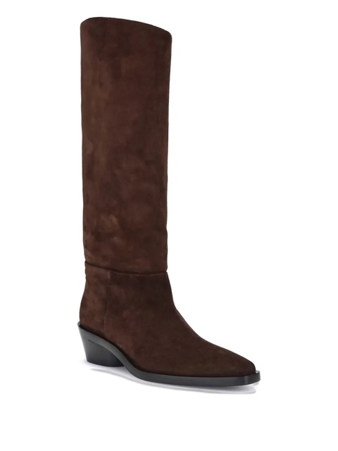Proenza Schouler 40mm Bronco suede knee-high boots - 209 - zdjęcie produktu nr 2