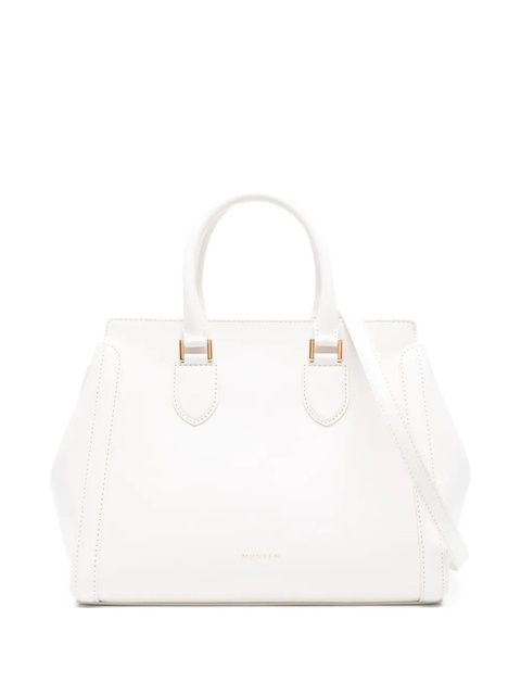 Alexander McQueen Birdee leather tote bag - White - zdjęcie produktu nr 1
