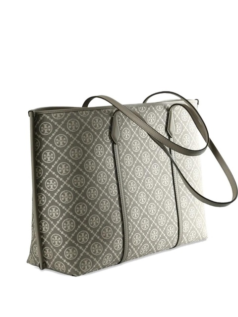 Tory Burch monogram print tote bag - Grey - zdjęcie produktu nr 1