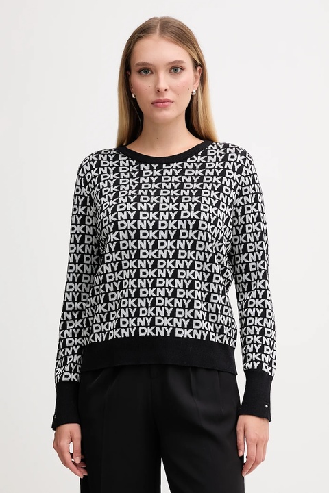 Dkny sweter damski kolor czarny DJ5R0877 - zdjęcie produktu nr 1