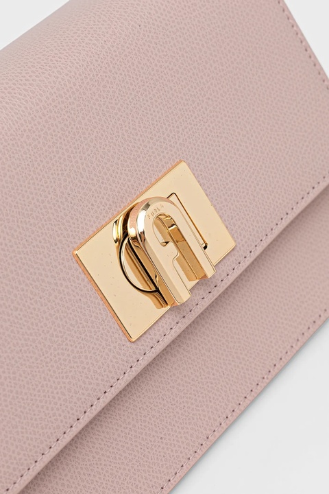 Furla torebka skórzana kolor różowy BAFKACO ARE000 2814S - zdjęcie produktu nr 2