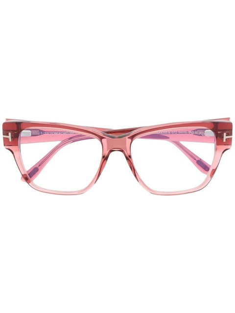 TOM FORD Eyewear FT5745B square-frame glasses - Pink - zdjęcie produktu nr 1
