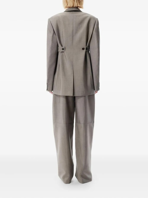 Alexander Wang tab-detailed blazer - Grey - zdjęcie produktu nr 1