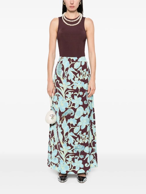 ALEMAIS Sizzle midi skirt - Brown - zdjęcie produktu nr 2