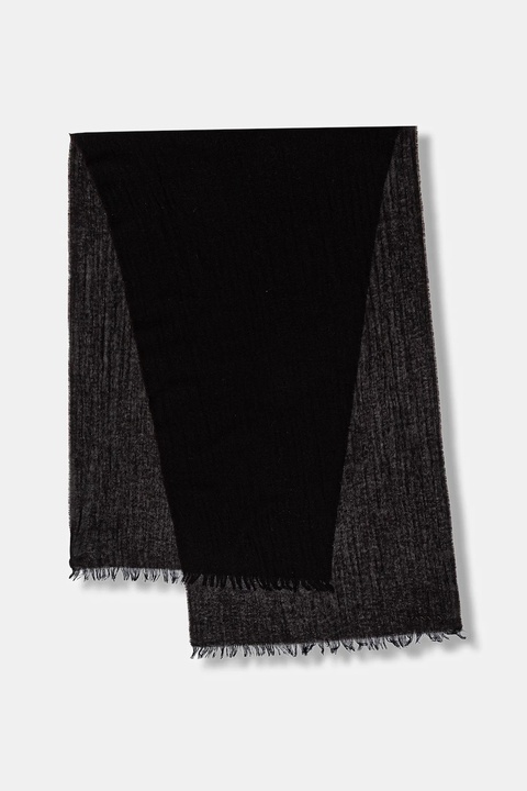Lanvin szalik wełniany damski kolor brązowy gładki 710003794 - zdjęcie produktu nr 2