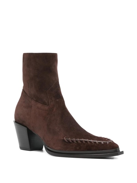 Jimmy Choo 60mm Cece pointed-toe boots - Brown - zdjęcie produktu nr 2