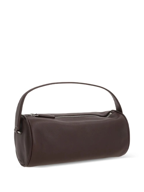 The Row Round 90s leather tote bag - Brown - zdjęcie produktu nr 1