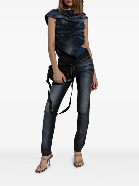 Diesel asymmetric-design jumpsuit - Blue - zdjęcie produktu nr 2