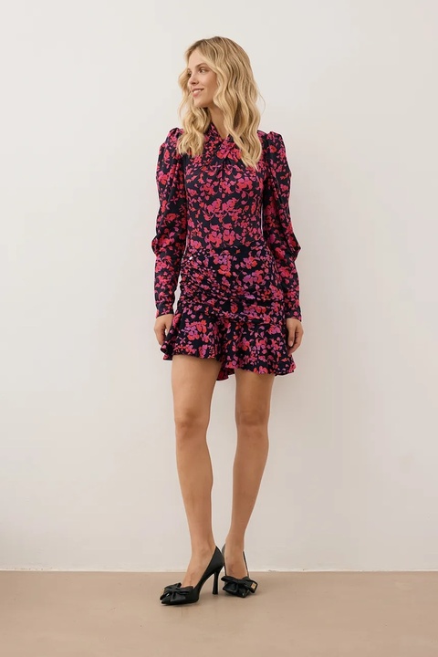 Bizuu body PINGANG damska kolor różowy wzorzysta PINGANG RÓŻOWY - zdjęcie produktu nr 1