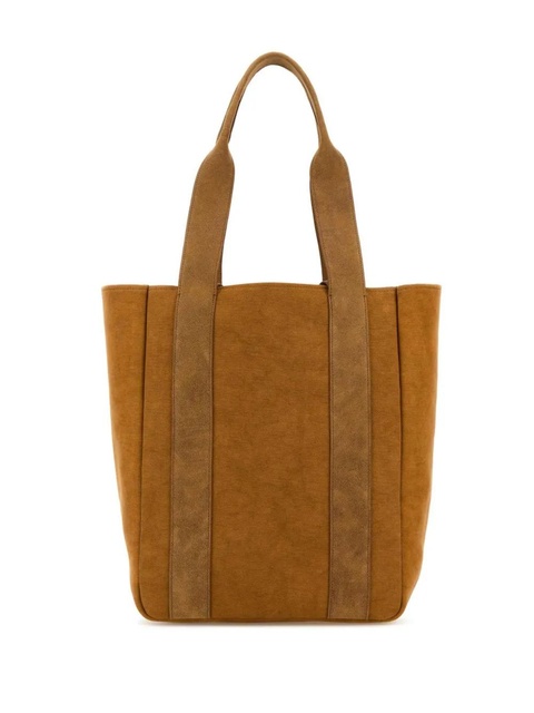 JW Anderson logo-patch two-tone canvas tote bag - Brown - zdjęcie produktu nr 2