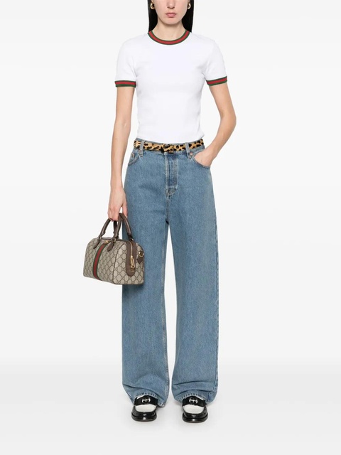 Gucci logo-patch jeans - Blue - zdjęcie produktu nr 2