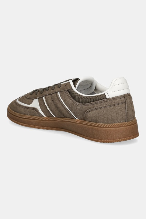 Tommy Jeans sneakersy zamszowe THE GREENWICH EDGE damskie kolor zielony EN0EN02838 - zdjęcie produktu nr 2