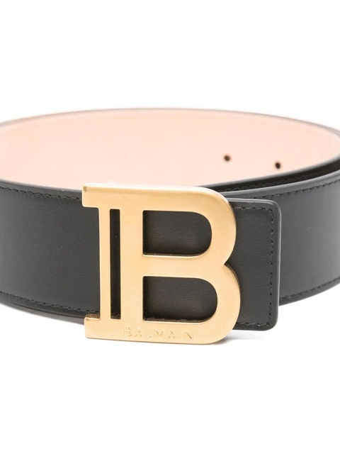 Balmain B Buckle Belt - Black - zdjęcie produktu nr 2