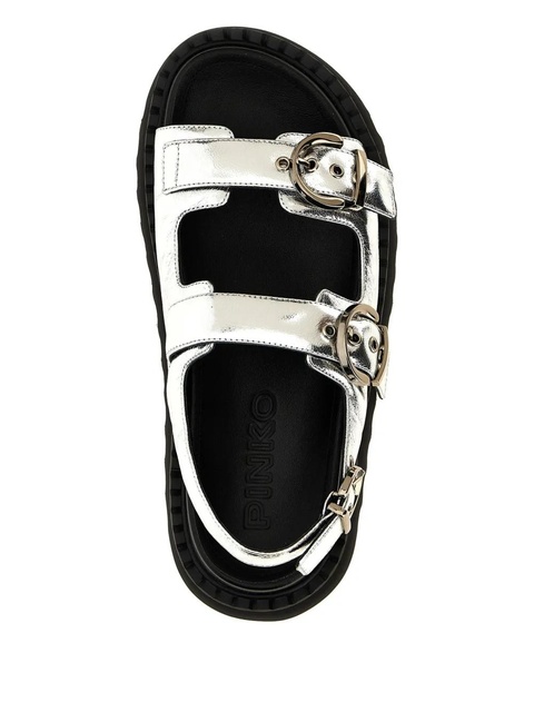 PINKO Kate 03 sandals - Silver - zdjęcie produktu nr 2