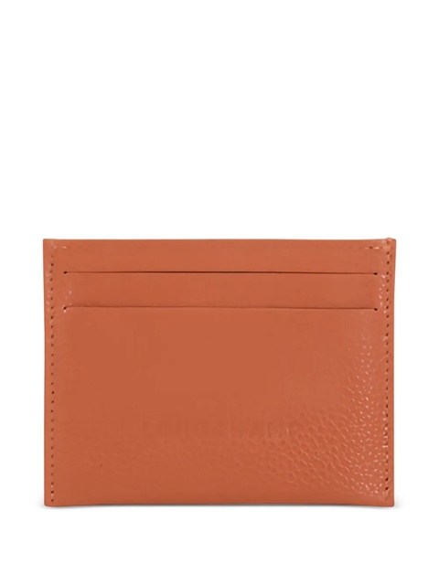 Longchamp leather cardholder - Orange - zdjęcie produktu nr 1
