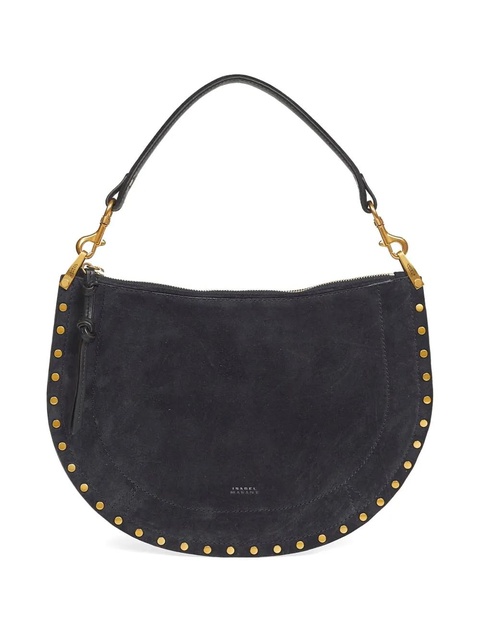 ISABEL MARANT Oskan studs leather shoulder bag - Blue - zdjęcie produktu nr 2