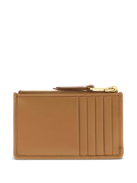 Miu Miu quilted zipped card holder - Brown - zdjęcie produktu nr 2