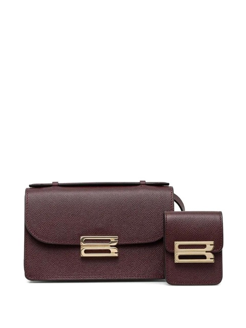 Victoria Beckham dual-compartment satchel bag - Red - zdjęcie produktu nr 1