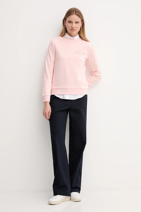 Gant bluza damska kolor różowy gładka 4202586 - zdjęcie produktu nr 2