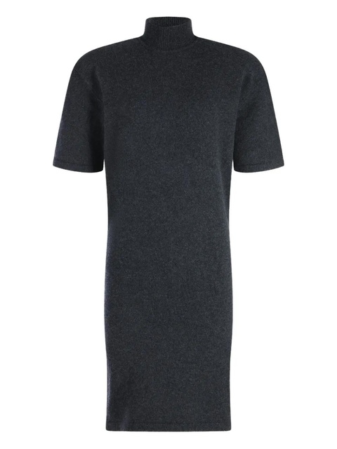 Jacquemus turtleneck short-sleeve dress - Grey - zdjęcie produktu nr 1