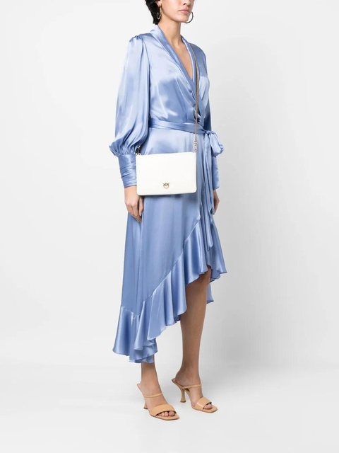 PINKO logo-plaque satchel bag - White - zdjęcie produktu nr 2