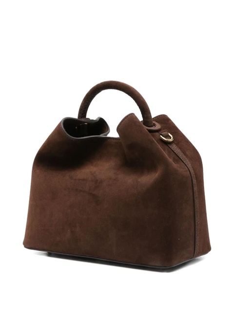 Elleme Raisin calf suede top-handle tote bag - Brown - zdjęcie produktu nr 2