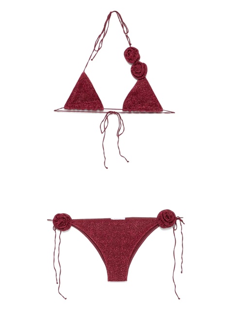 Oséree Lumière Rose bikini set - Red - zdjęcie produktu nr 1