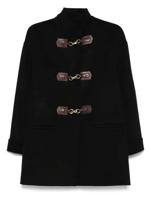 SANDRO wool coat - Black - zdjęcie produktu nr 1