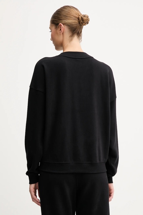 Dkny bluza bawełniana damska kolor czarny gładka DP5T1406 - zdjęcie produktu nr 2