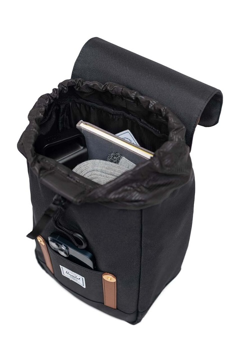 Herschel Plecak Retreat™ Mini kolor czarny mały gładki - zdjęcie produktu nr 1