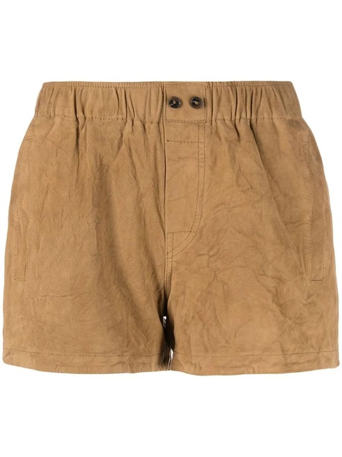 Zadig&Voltaire Paxi suede shorts - Brown - zdjęcie produktu nr 1