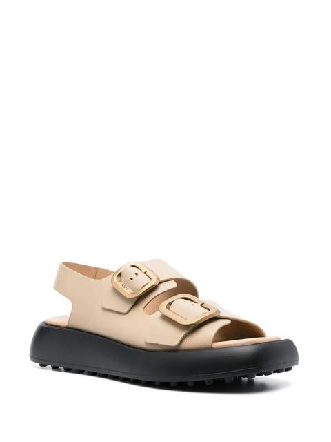 Tod's buckle-strap open-toe sandals - Neutrals - zdjęcie produktu nr 2