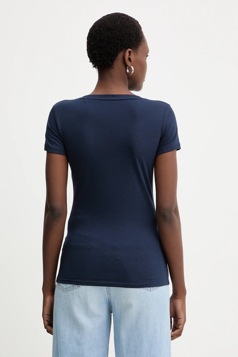 Guess t-shirt damski kolor granatowy W2YI45 J1314 - zdjęcie produktu nr 2