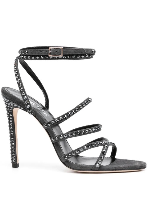 Paris Texas Holly Maeva 115mm sandals - Grey - zdjęcie produktu nr 2