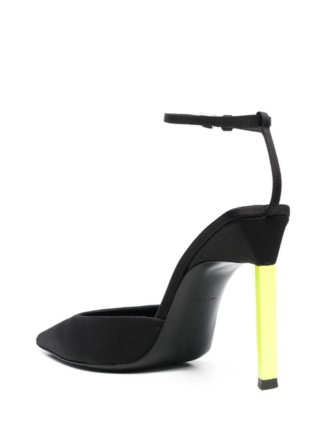 The Attico Perine 115mm contrasting heel pumps - Black - zdjęcie produktu nr 1