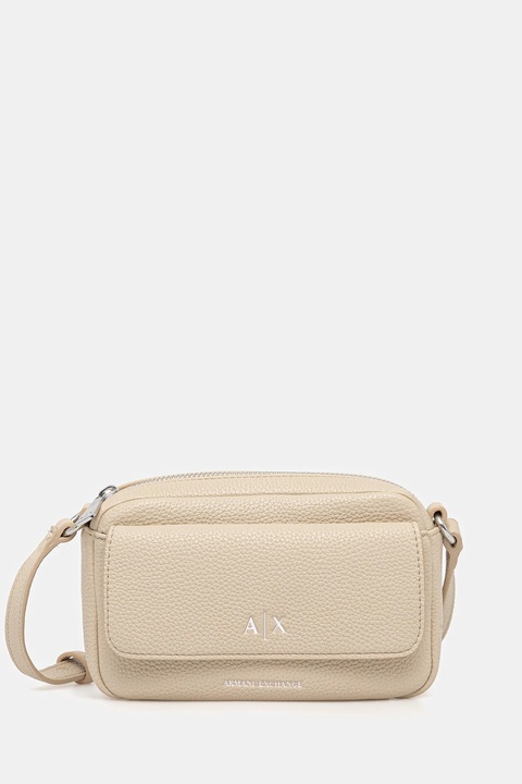 Armani Exchange torebka kolor beżowy XW001547 AF17019 - zdjęcie produktu nr 1