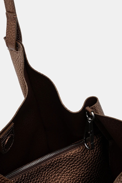Gianni Chiarini torebka skórzana DUA kolor brązowy BS 9720 RNGDBL - zdjęcie produktu nr 2